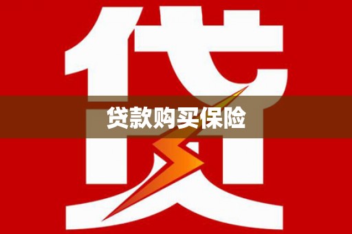 安多贷款购买保险